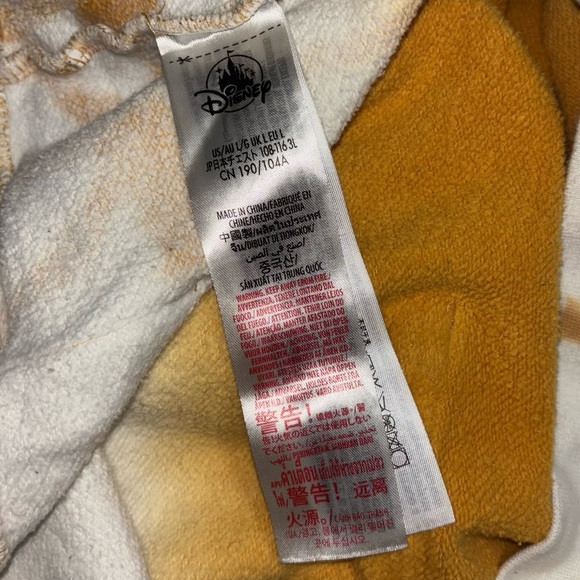 Mickey Mouse Genuine Mousewear Tie-Dye Pullover Hoodie Size Large - Picture 9 of 9